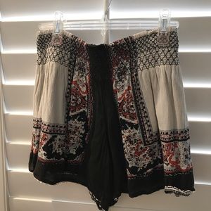 High waisted shorts